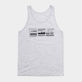 Drum Machine, Drum Machine, Bass Machine Tank Top